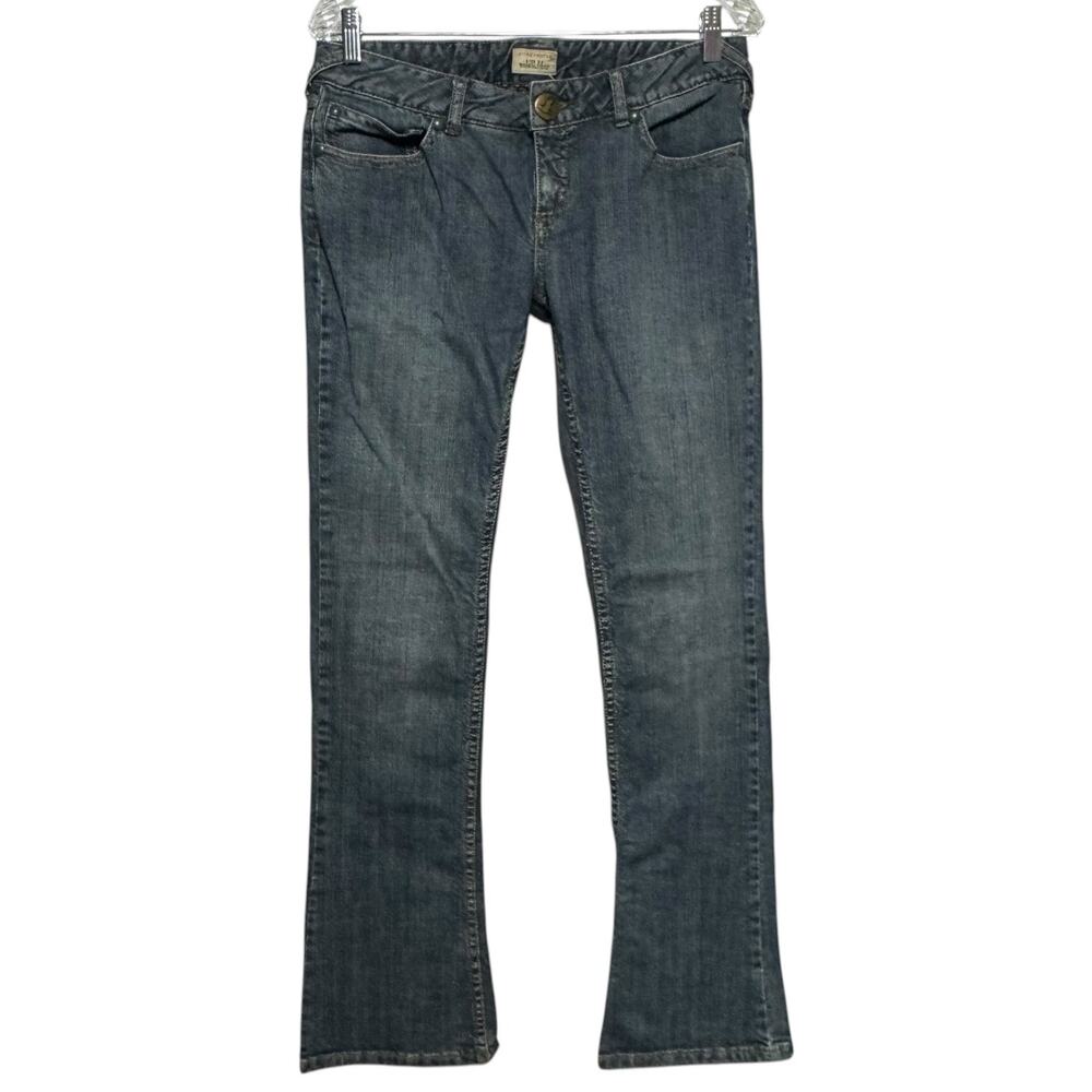 Free People Low Rise Bootcut Jeans Medium Wash 30